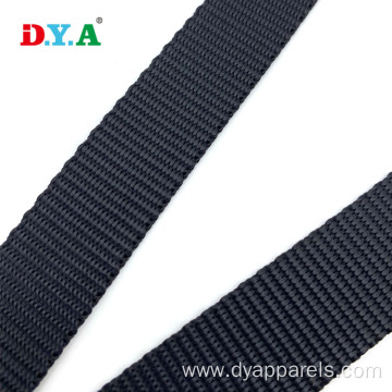 heavy nylon webbing 25mm black custom webbing